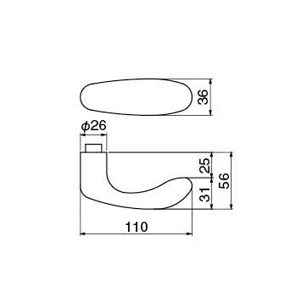 ＷＢ白熊印 シロクマ レバーハンドル ウッドオデッセイ ＳＬ−３２３−Ｒ−ＧＣ ウッド 丸座付 ＬＸ 玄関錠の画像