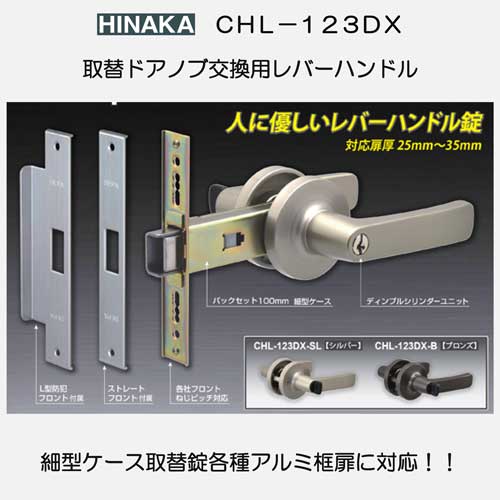 ＨＩＮＡＫＡ 交換用レバーハンドル ＣＨＬ－１２３ＤＸ－アクティブクサカベ ＷＥＢＳＨＯＰ