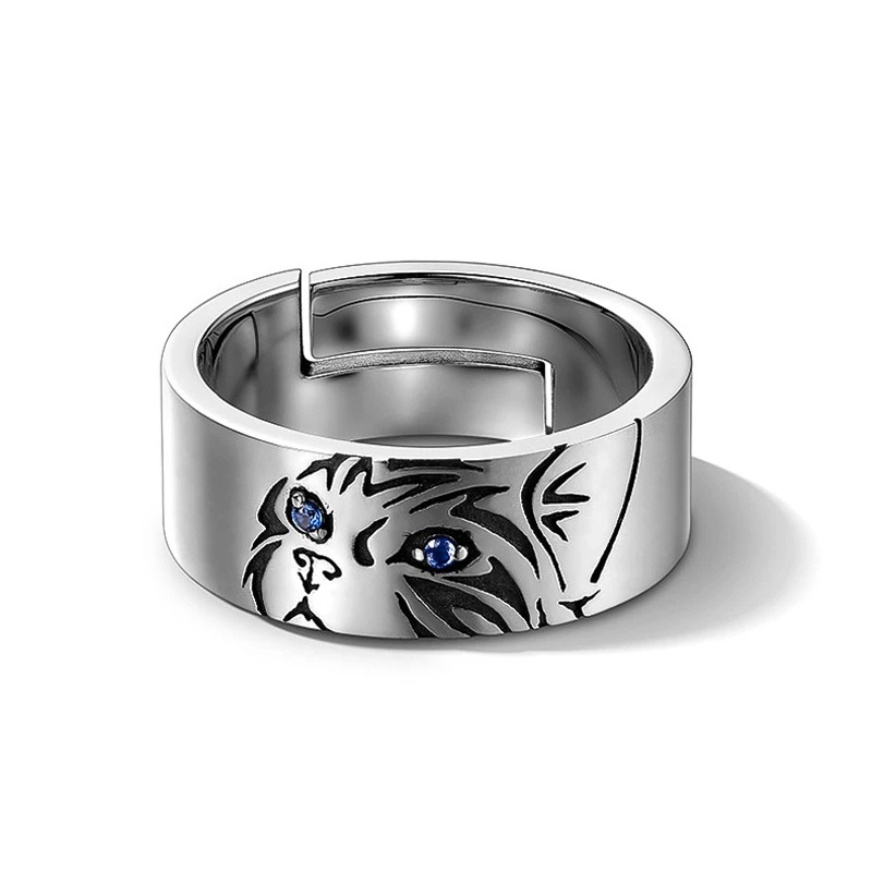 ブルーアイキャットリングの画像