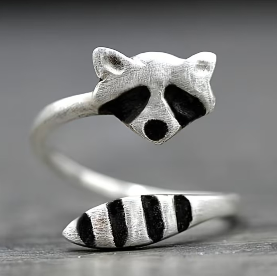 アライグマのリングの画像