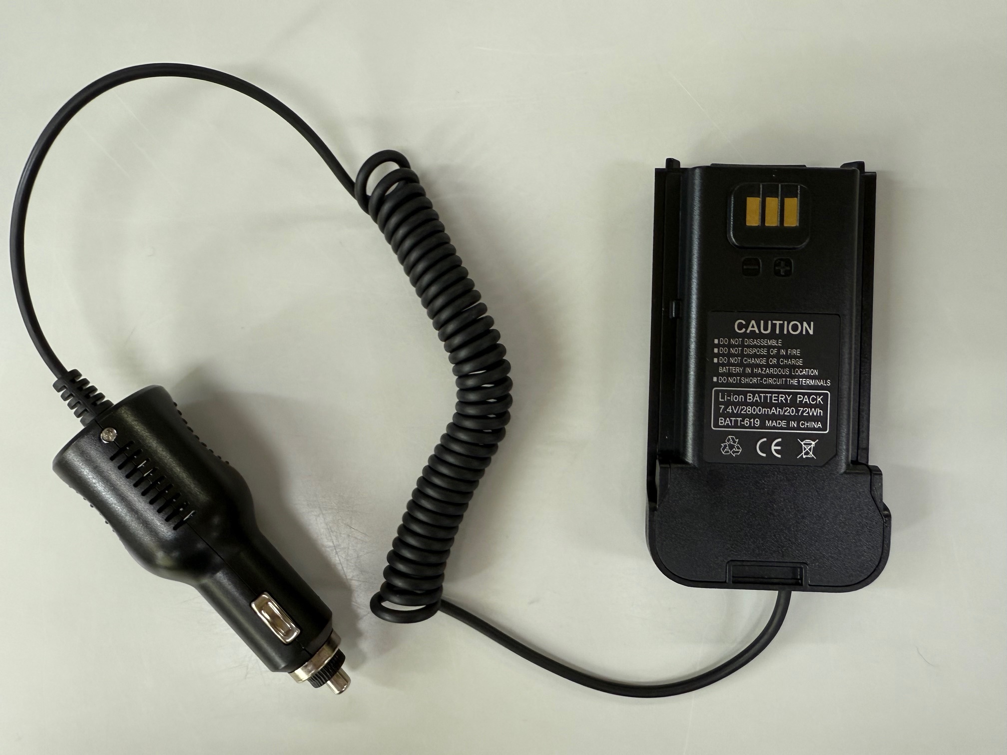TYT MD-619専用バッテリーエリミネータの画像