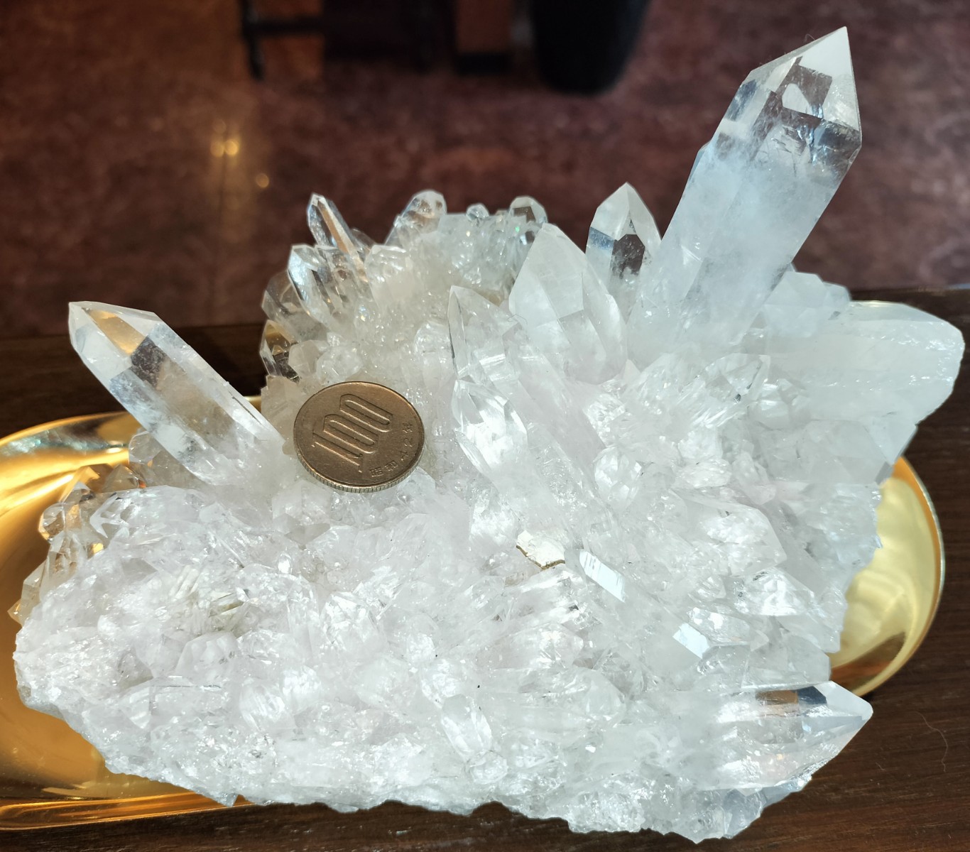 水晶クラスター　～トマスゴンサガ産～　1,130g画像