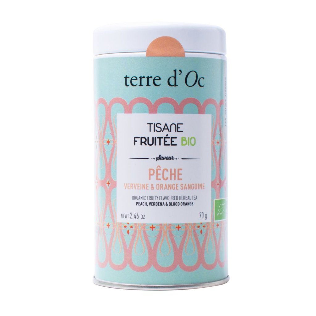 有機ピーチ、バーベナ、オレンジの画像