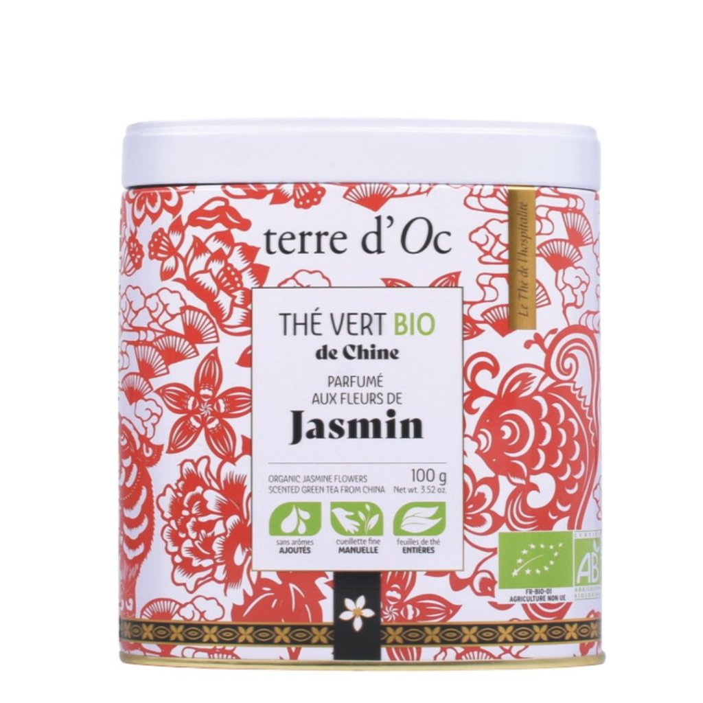 有機ジャスミングリーンティーの画像