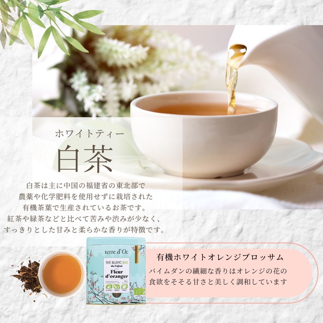 有機ホワイトオレンジブロッサムの画像