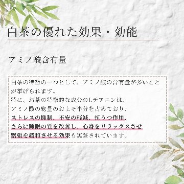 有機ホワイトオレンジブロッサムの画像