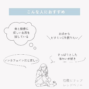 有機ビサップ　レッドベリーの画像