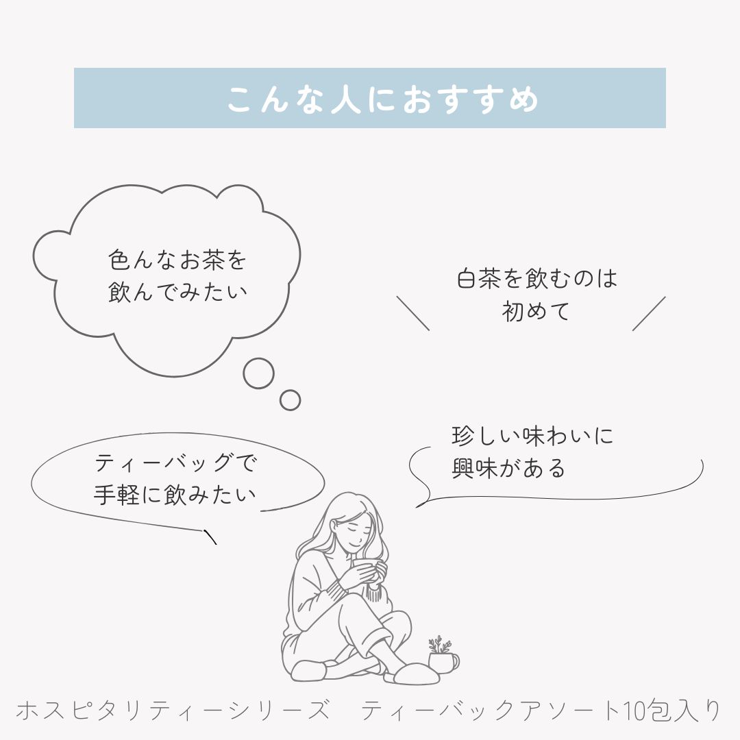 【送料無料】ホスピタリティーシリーズ　ティーバックアソート10包入りの画像