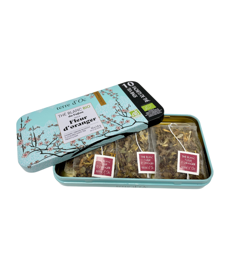 【2個まで送料無料】有機ホワイトオレンジブロッサム 10包入りの画像
