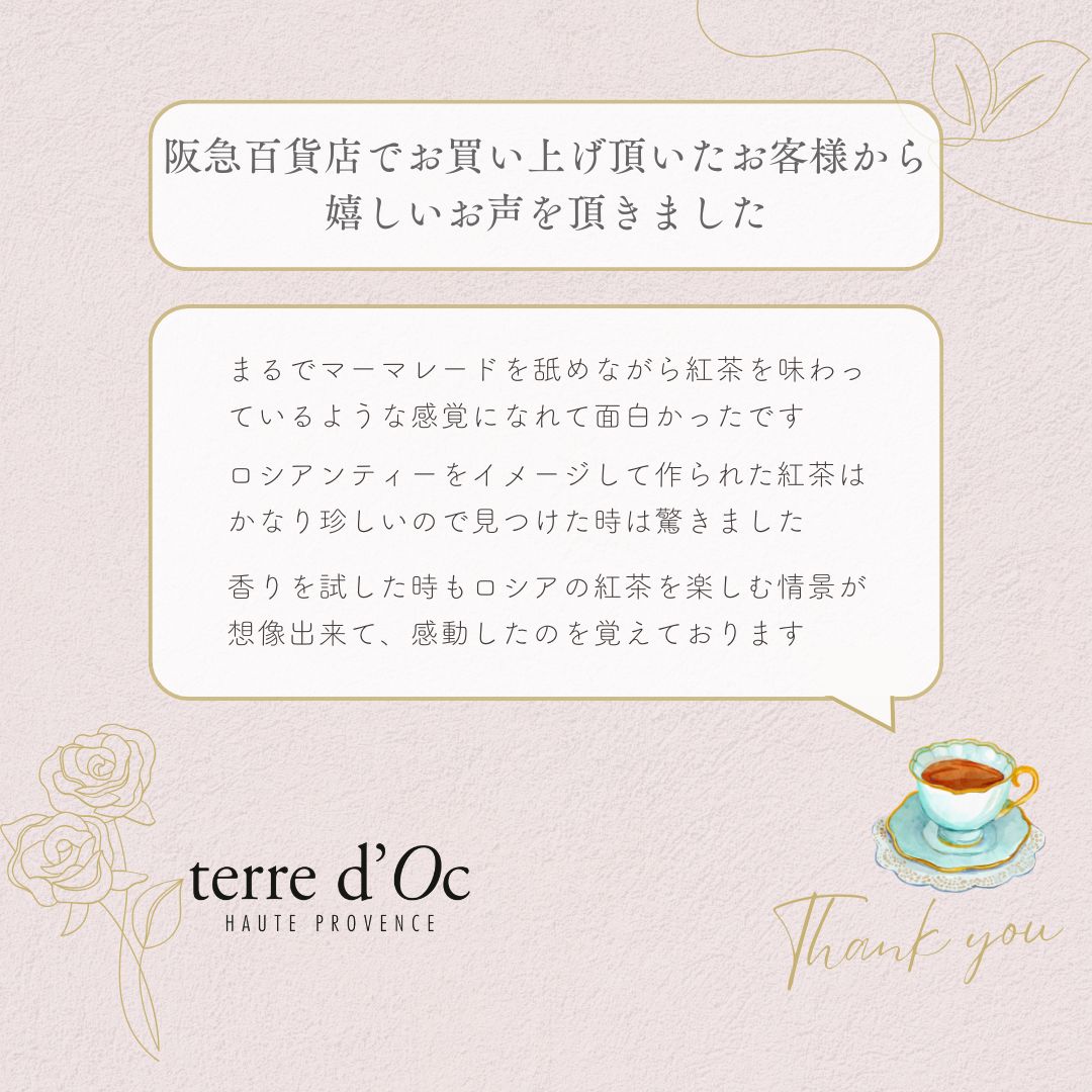 【2個まで送料無料】有機ロシア風紅茶　10包入りの画像