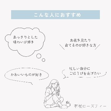 有機ローズティーの画像