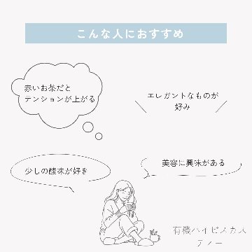 有機ハイビスカスティーの画像