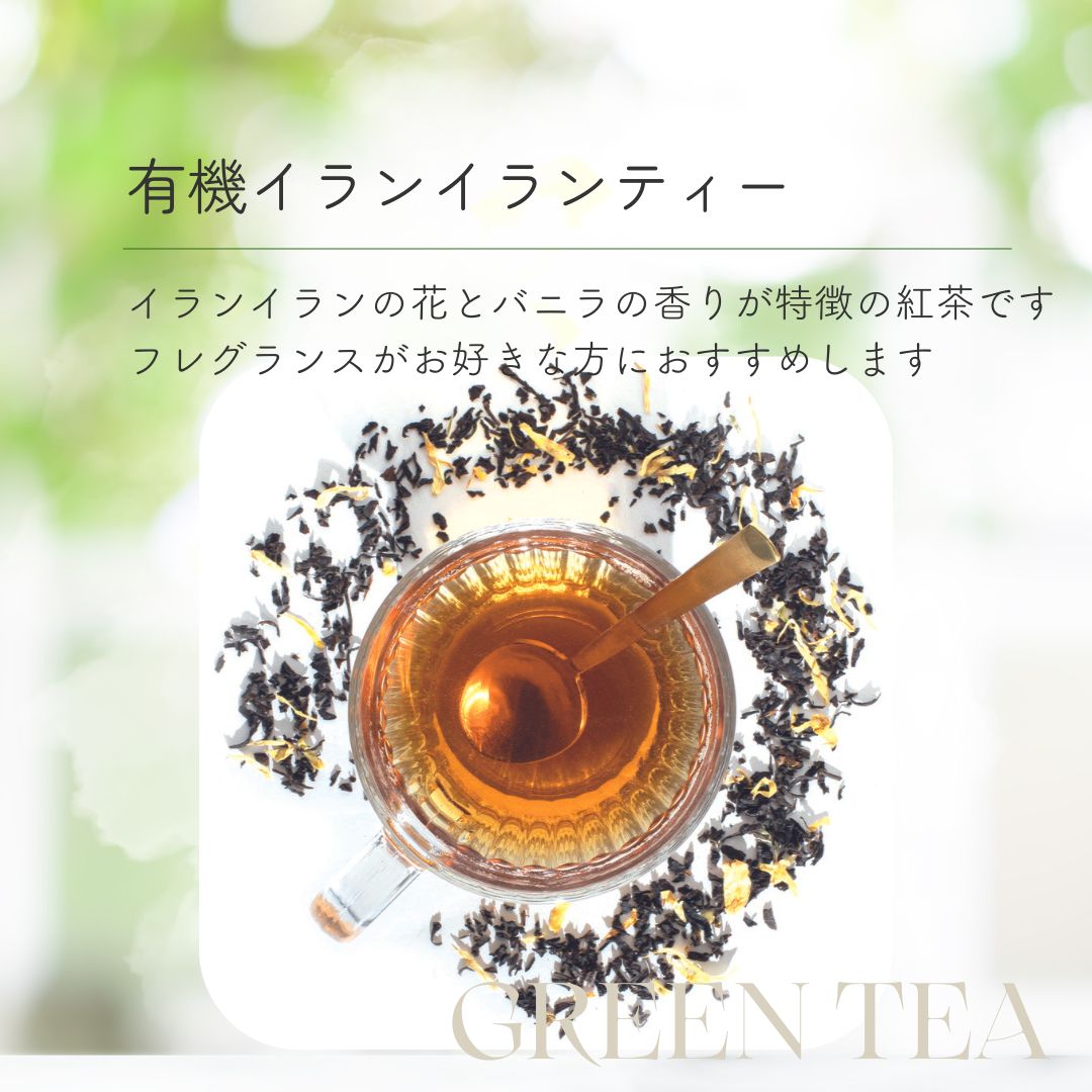 有機イランイランティーの画像