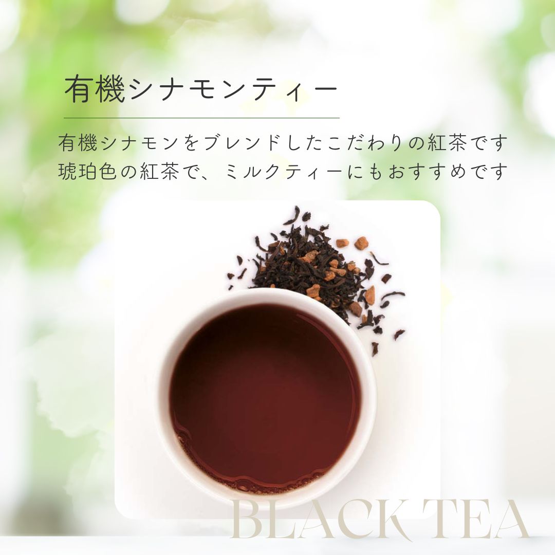 【2個まで送料無料】有機シナモンティー　10包入りの画像