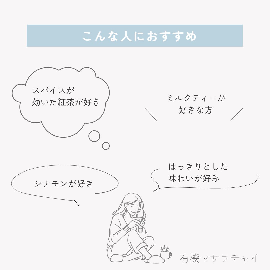 有機マサラチャイの画像