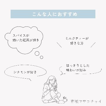 有機マサラチャイの画像