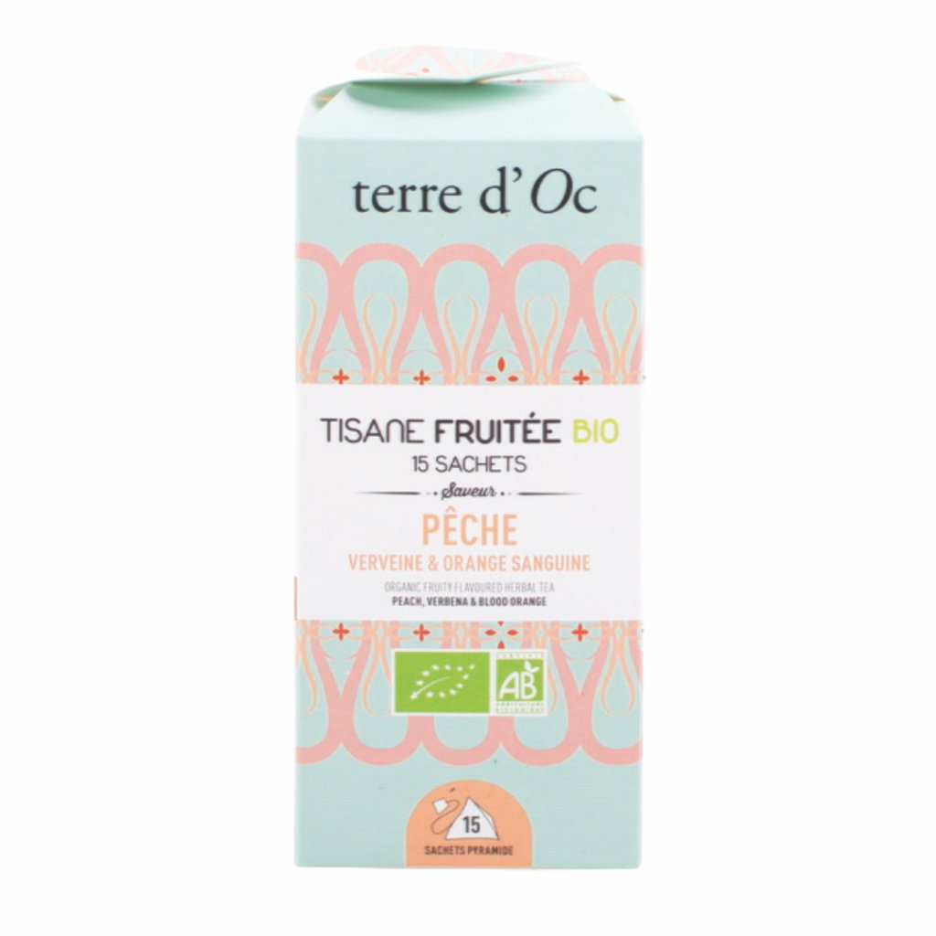 有機ピーチ、バーベナ、オレンジ 15包入りの画像