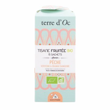 有機ピーチ、バーベナ、オレンジ 15包入りの画像