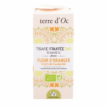 有機オレンジブロッサム、パッションフラワー、マンダリン 15包入りの画像