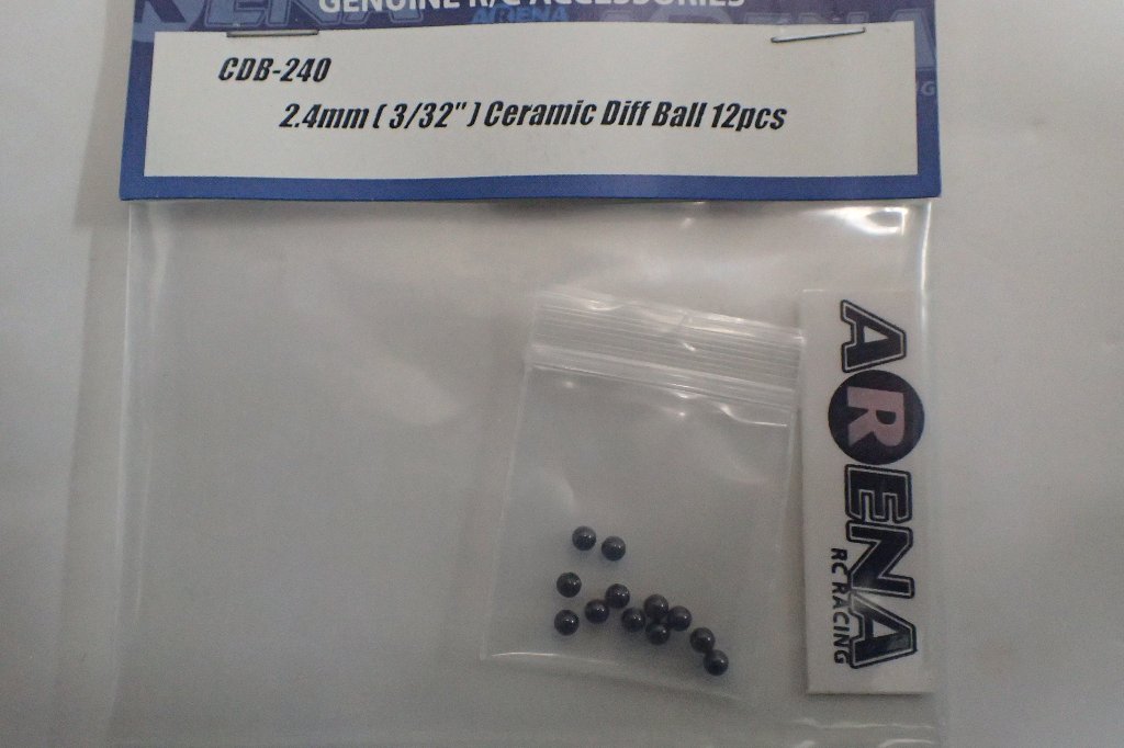 【現金特価セール品】ARENA　2.4mm(3/32インチ)セラミックデフボール　12ヶの画像