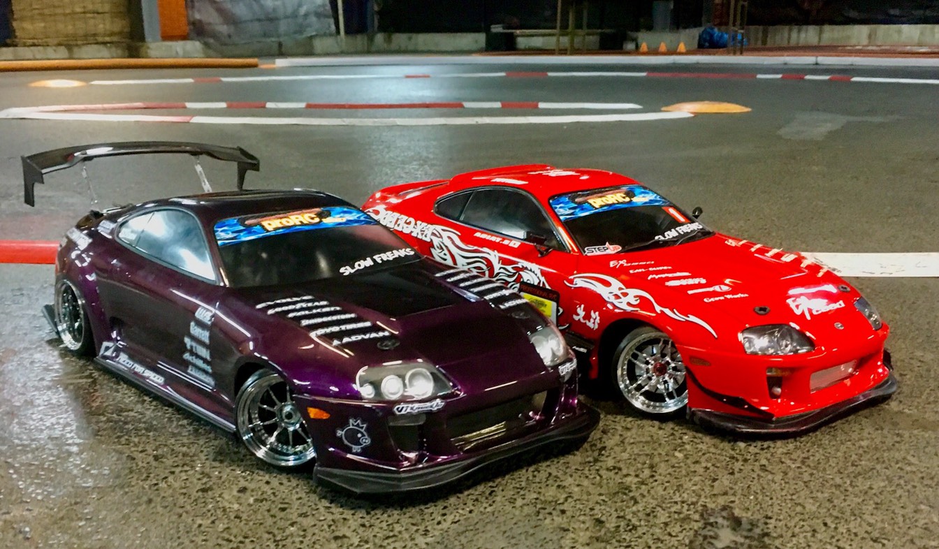 EXCEED　TOYOTA JZA80 Supra　(1/10RCポリカボディ)の画像