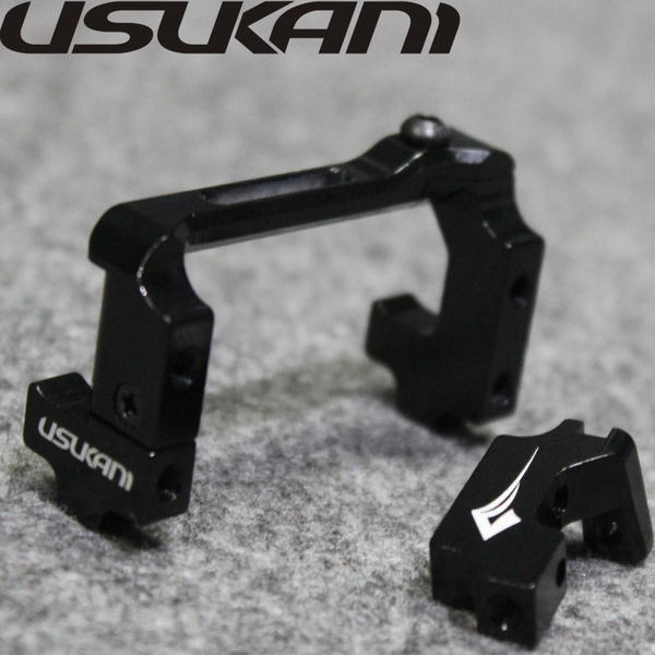 USUKANI US88103BK マルチファンクションアジャスタブルアルミサーボホルダー ブラックの画像