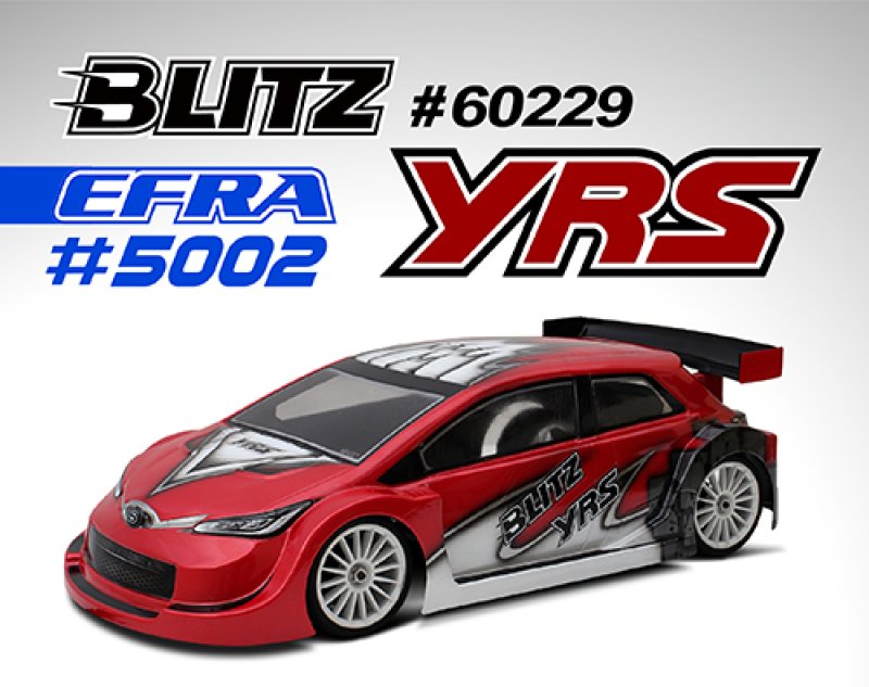 アクティブホビー  60229-05  BLITZ製 YRSボディ FWD＆EPツーリングボディ 190/0.5mm ボディステスナー付の画像
