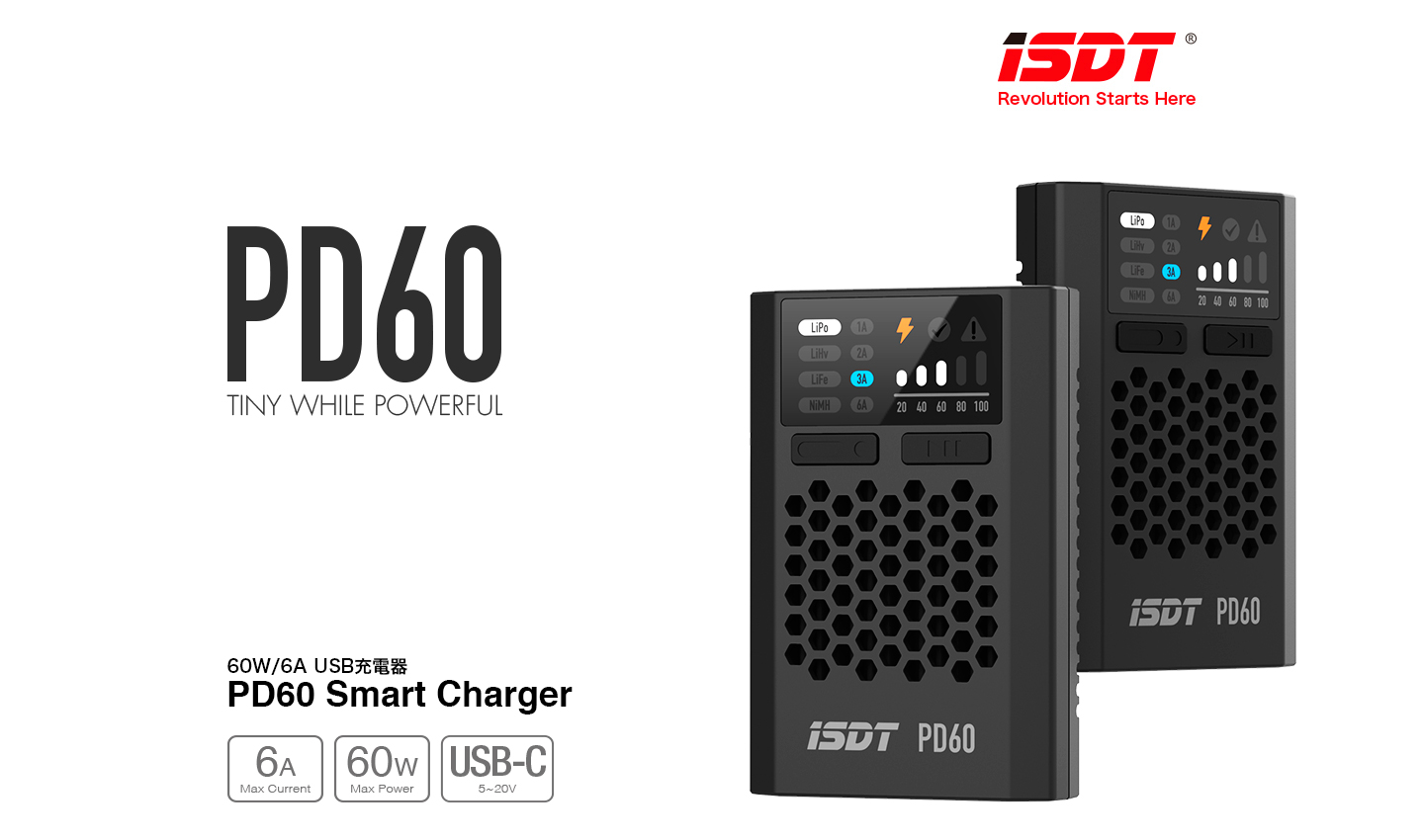 G-FORCE PD60 Smart Charger画像