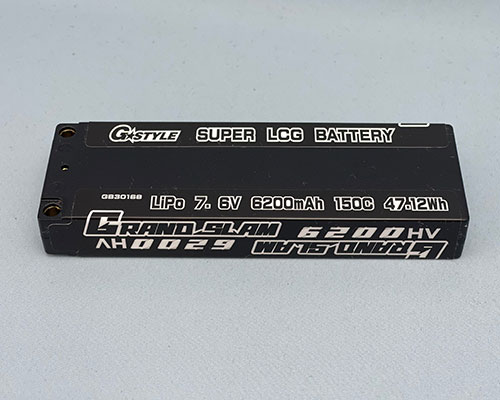 Gスタイル　GB30168 GRAND　SLAM　LIPO 6200HV SUPER LCG 150C 画像