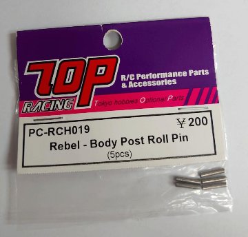 【訳アリセール品】TOPRACING RC-RCH019 Rebel body Post Roll Pin 5pcs画像