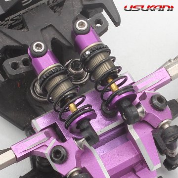 Usukani US88500-P 1/24用アルミショックダンパー　パープルの画像