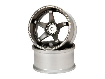 G-FORCE GD044　N-Type Drift Wheel/+6/Titan Silverの画像