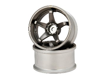 G-FORCE GD045　N-Type Drift Wheel/+8/Titan Silverの画像