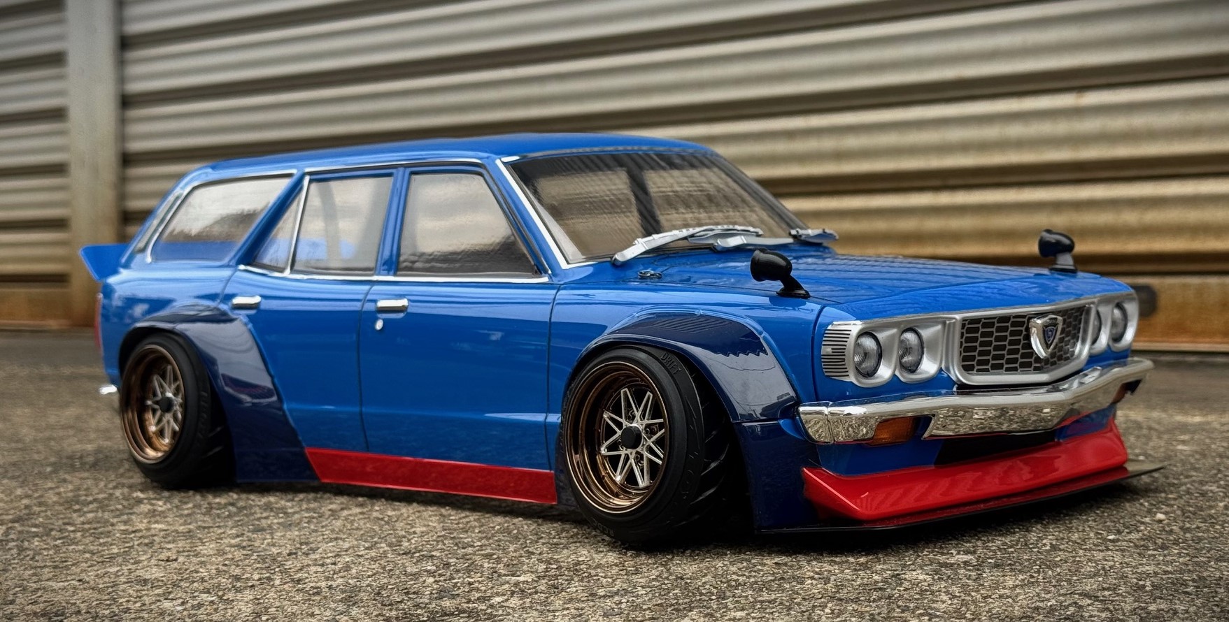 【新商品予約受付中】ADDICION AD-HB20 MAZDA RX-3 WAGON PANDEM　1/10クリアボディの画像