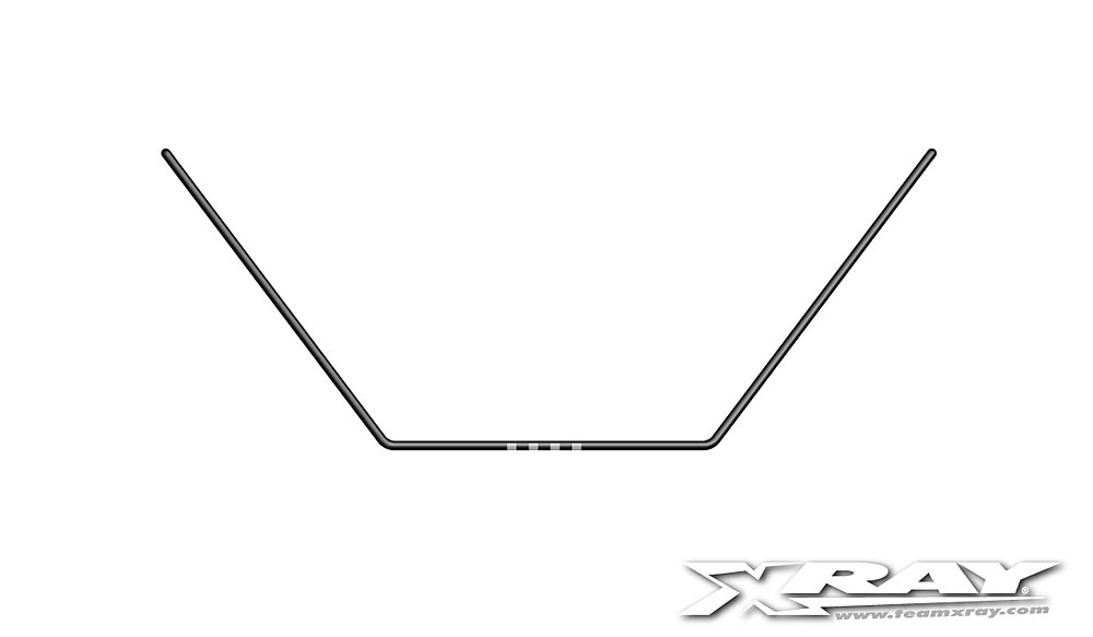 【OUTLET】XRAY　303494　T4リアアンチロールバー 1.4mmの画像