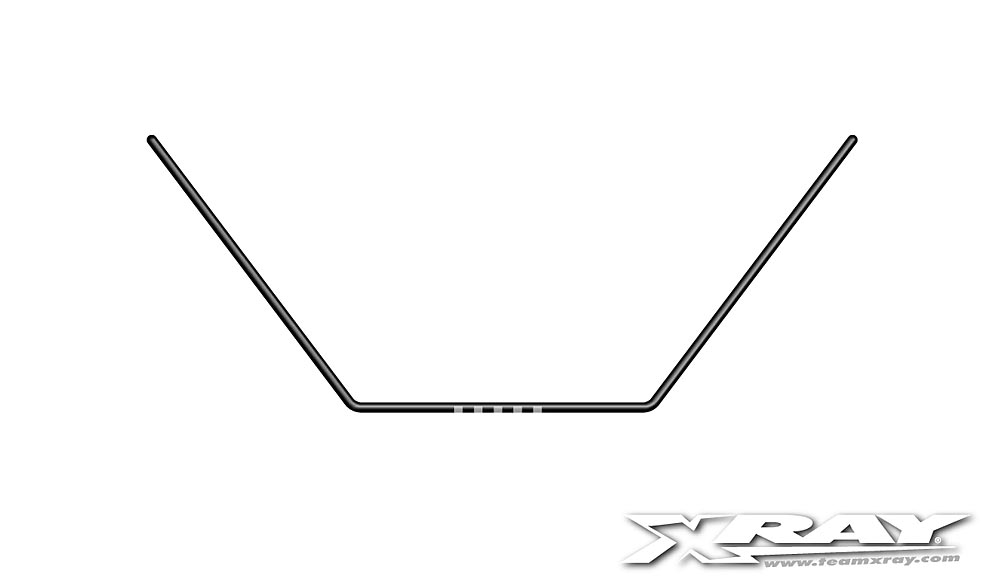 【OUTLET】XRAY　303495　T4リアアンチロールバー 1.5mmの画像