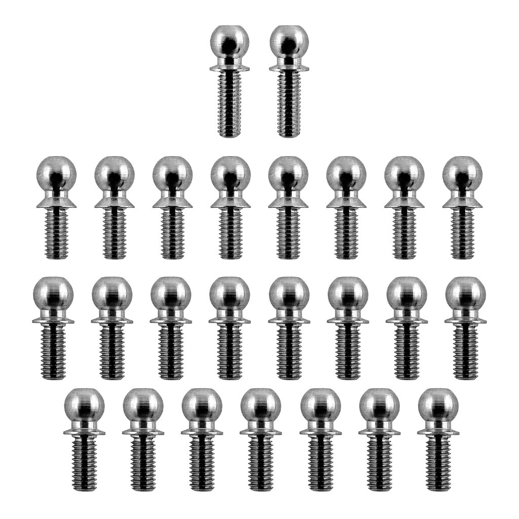 Awesomatix A800MMX 1.2mmスチールシャーシ専用ビス WEiRC Awesomatix A800R 1.2mmスチールシャーシ専用ビス