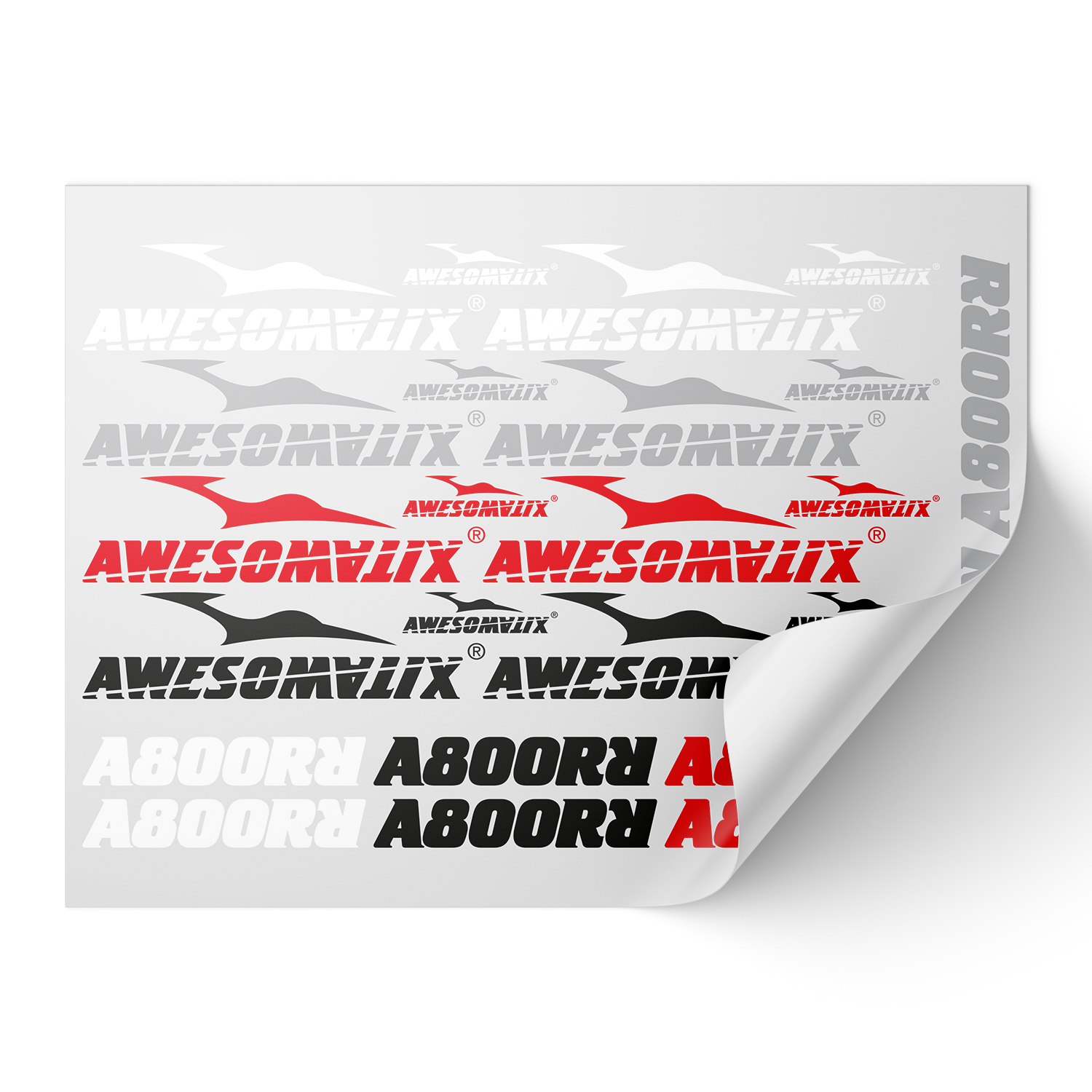 AWESOMATIX A800RR-STS　A800Rステッカーシートの画像