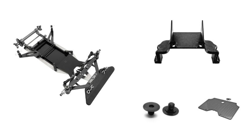 AWESOMATIX　A12X　シャーシプレートXTVer 1/12シャーシキット+MXLRパーツセットの画像