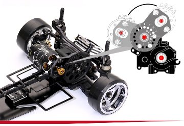 Usukani US88480  NGE-BV　NGEグラスファイバーバージョン 1/10　RWDドリフトシャーシキットの画像