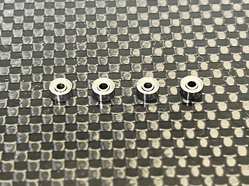 川田模型 BB154 1.5x4x2mmボールベアリング：4個入の画像