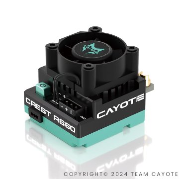 ZEROTRIBE CAYOTE CREST RS60 センサードブラシレスコンペティションESCの画像