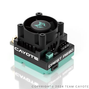 ZEROTRIBE CAYOTE CREST RS80 センサードブラシレスコンペティションESCの画像