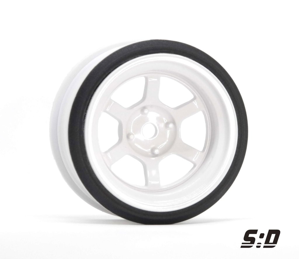 【新商品予約】SCALE DYNAMICS 10183 V16D #37 ペインテッドホワイト 10mm 2個入りの画像