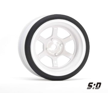 【新商品予約】SCALE DYNAMICS 10183 V16D #37 ペインテッドホワイト 10mm 2個入りの画像