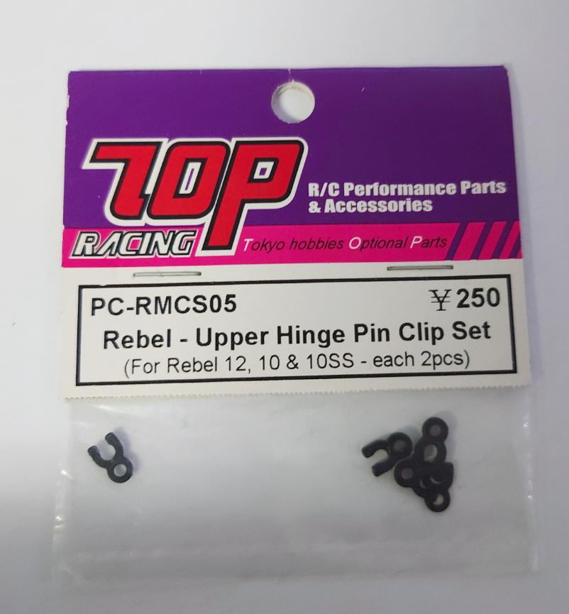 【訳アリセール品】TOPRACING PC-RMCS05 Rebel Upper Hinge Pin Clip Setの画像