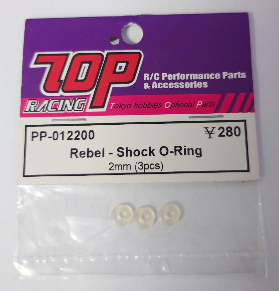 【訳アリセール品】TOPRACING PP-012200 Rebel Shock O-Ring 2mm 3pcsの画像