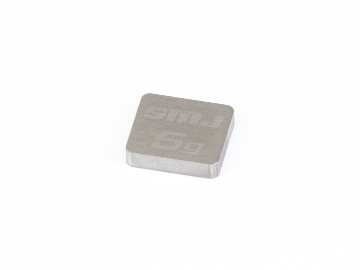 SMJ SMJ3632 タングステンバランスウェイト 5g（11x9.9x2.5mm）の画像