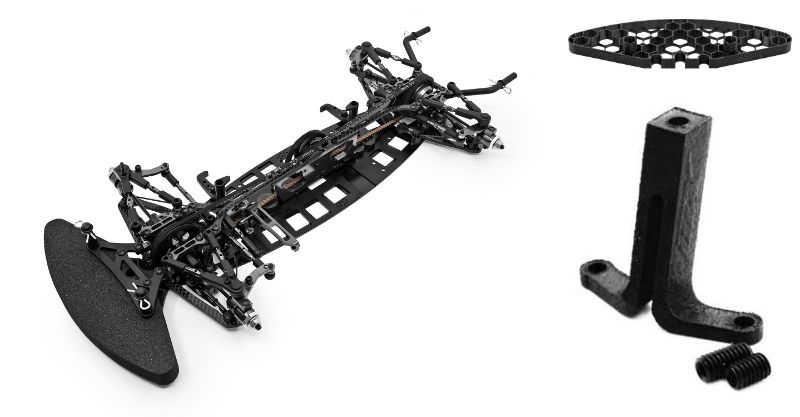 【数量限定キャンペーン】AWESOMATIX A800RR 1/10ツーリングカーシャーシキット+MXLRパーツプレゼントセットの画像