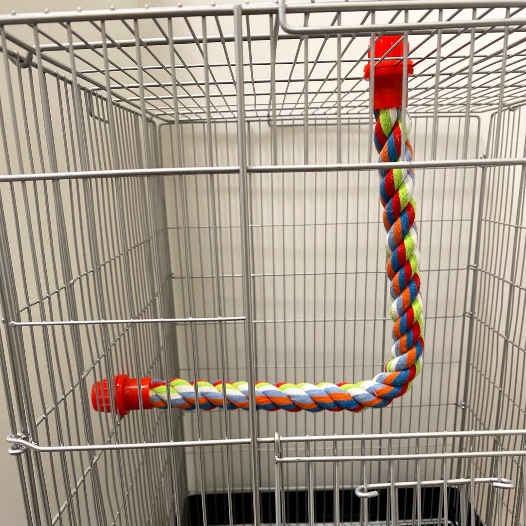 フクロモモンガケージ用ロープおもちゃ